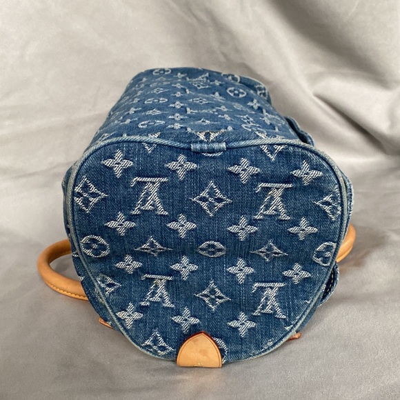 ❤️ 100% Authentic Louis Vuitton Denim Neo Speedy - Picture 7 of 16